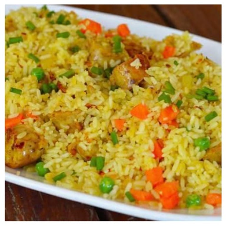 Delicious Fried Rice at Our Nigerian Restaurant