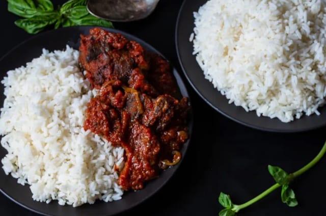 White Rice Combo.